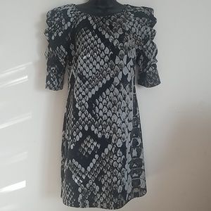Jessica Simpson Anaconda print dress